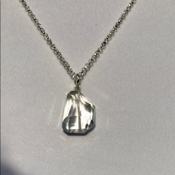 Hand Made Crystal Quartz Charm Necklace - Picture 2 of 7